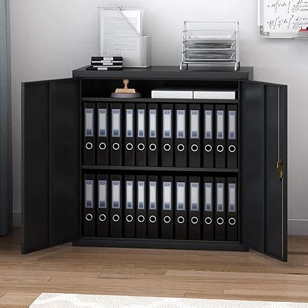 Panana Metal Office Filing Cabinet Tall Storage Cupboard Document