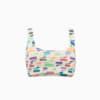 Ліф для плавання PUMA Swim Womens Printed Scoop Neck Bikini Top Колір 20 White white