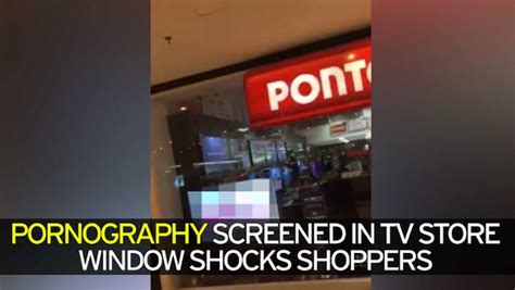 Hardcore Porn Film Accidentally Aired To Lunchtime Browsers In Busy Shopping Centre World News