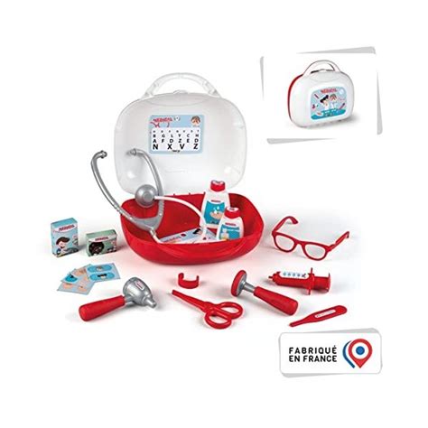 Smoby Vanity Docteur Jouet Pour Enfant Valise Mallette De Doc