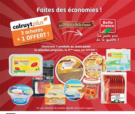 Promo Les D Lices De Belle France Belle France Chez Colruyt