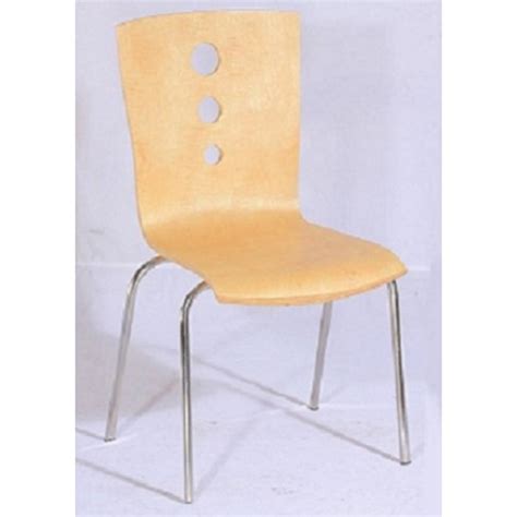 Molded Plywood SS SC T20 Restaurant And Cafeteria Chair Seating