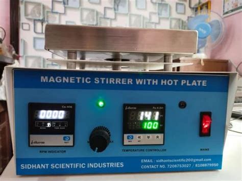 Stainless Steel Laboratory Magnetic Stirrer With Hot Plate At Piece In Kalyan
