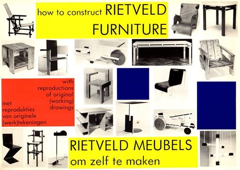 Rietveld Meubels Om Zelf Te Maken How To Construct Rietveld Furniture