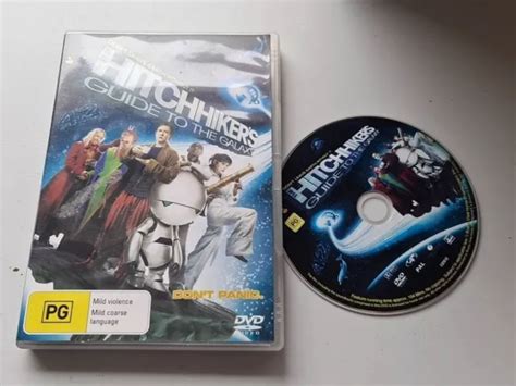 HITCHHIKERS GUIDE TO The Galaxy DVD Sam Rockwell PAL R4 EUR 10 31