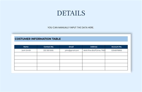 Statement of Account Template - Download in Excel, Google Sheets ...