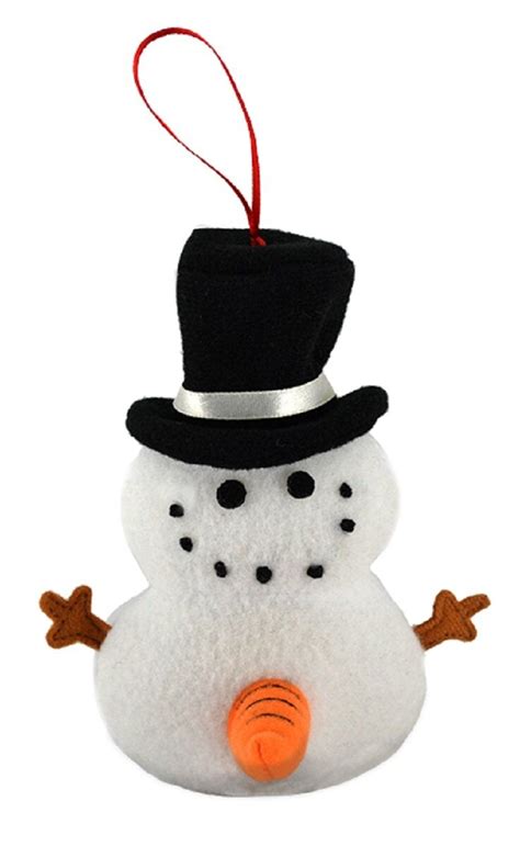 Tekky Toys Naughty Dirty Talking Snowman Funny Tree Ornament With 3