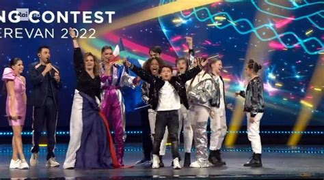 Junior Eurovision Song Contest Vince La Francia Tv Sorrisi E Canzoni