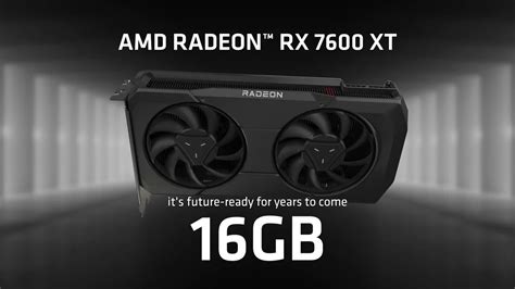 Amd เปิดตัวกราฟิกการ์ด Amd Radeon Rx 7600 Xt สุดยอดกราฟิกการ์ดสำหรับการเล่นเกมที่ 1080p หรือมาก