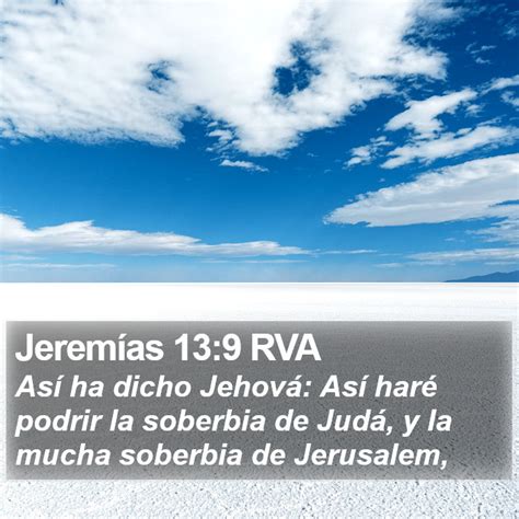 Jerem As Rva As Ha Dicho Jehov As Har Podrir La