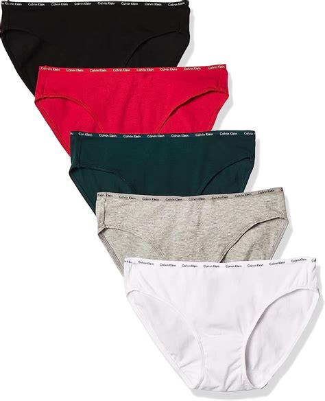 Calvin Klein Women S Cotton Stretch Logo Multipack Bikini Panty At