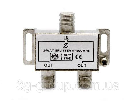 Делитель ТВ сигнала (2 Way Splitter) (ID#892445551), цена: 99 ₴, купить ...