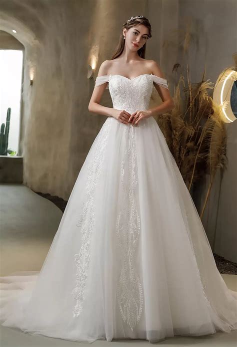 Princess Sweetheart Lace Tulle Ballgown Wedding Dress Bridal Australia™