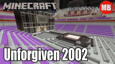 WWE Minecraft Arena Unforgiven 2002 YouTube