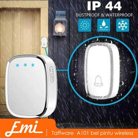 Jual Bel Rumah Wireless Door Bell Waterproof Pintu 1 Receiver Kota