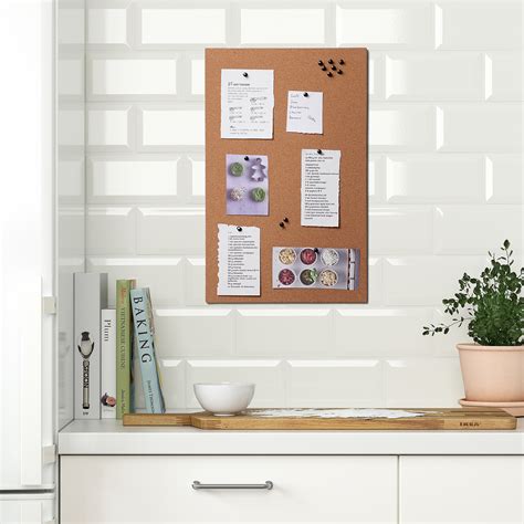 Fl Nsa Memo Board With Pins Cork X Cm Ikea Latvija