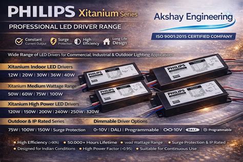 philips xitanium  led driver    rs piece philips
