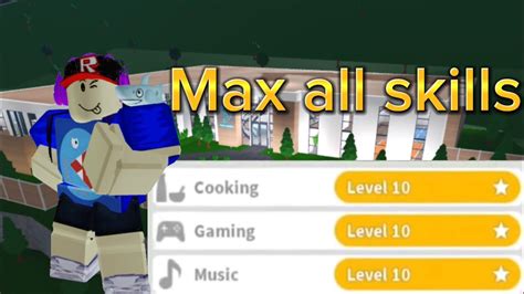 How To Get All Skills Most Efficient Bloxburg YouTube