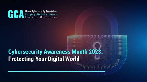 Cybersecurity Awareness Month 2023 Gca