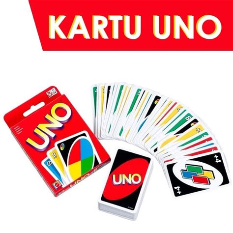 MAINAN KARTU - KARTU UNO - UNO CARD | Lazada Indonesia