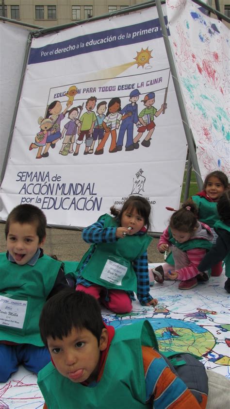 Gran dibujo por el derecho a la educación de la primera infancia a