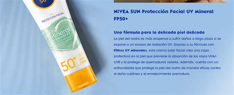 NIVEA SUN Protección solar Facial UV Antiedad Antimanchas FP50 50 ml