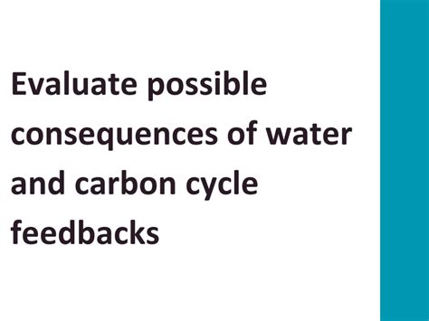 A Level Geography Answer Water And Carbon Eduqas Component