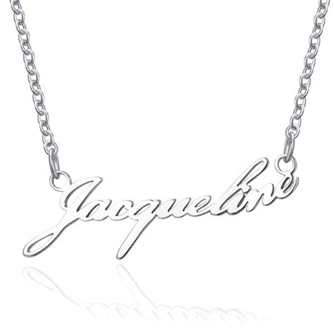 Personalized Artistic Style Name Necklace Adorlla