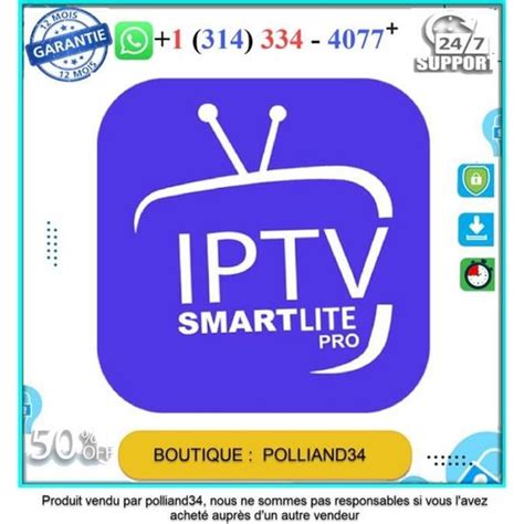 Abonnement Iptv Mois Premium Fhd K Tous Appareils Livraison