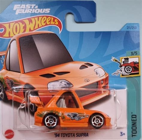 Hot Wheels 94 Toyota Supra Fast Furious Gliwice Kup Teraz Na Allegro Lokalnie