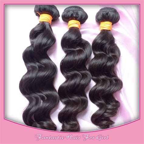 No Chemcial Process Brazilian Loose Wave Virgin Hair Soft Cheap