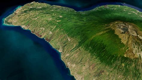 grande comore Island 3d model terrain 3D model | CGTrader