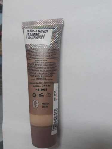 Base Liquida Ruby Rose Natural Look Ml Hb Cor Nude Mercadolivre