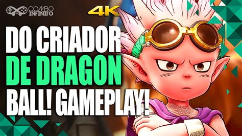 Novo Jogo De Anime Do Criador De Dragon Ball Sand Land Gameplay De