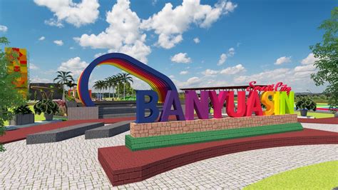 Desain Taman Kota Banyuasin Youtube