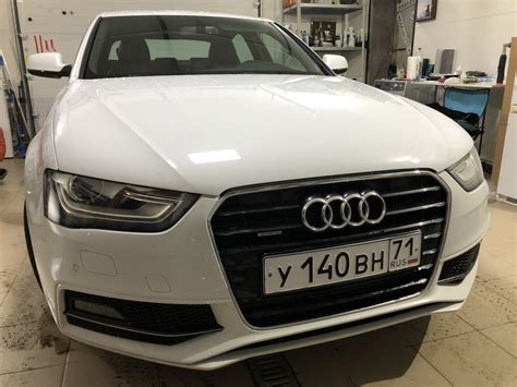 Решетка радиатора от s4 — Audi A4 (B8), 2 л, 2012 года | тюнинг | DRIVE2