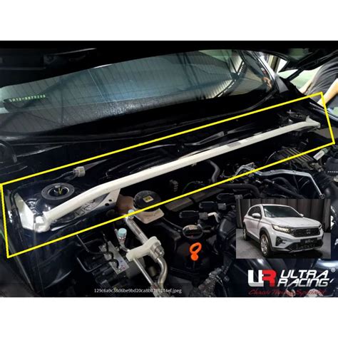 Honda Wr V Wrv Dg Front Strut Tower Bar Points Ultra Racing Tw