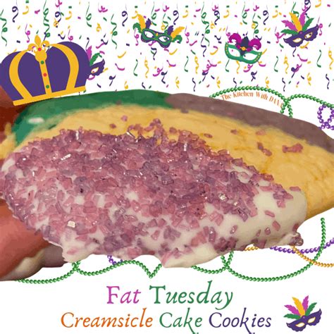 Fat Tuesday Creamsicle Cake Cookies To Enjoy Bite After Bite