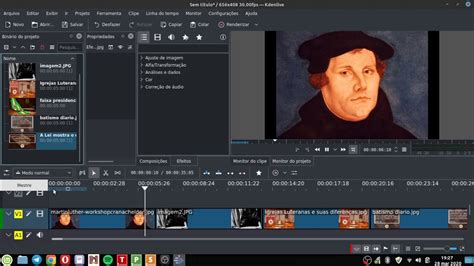 Tutorial Fazendo V Deo Imagens No Kdenlive Youtube