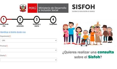 SISFOH Cómo actualizar la clasificación socioeconómica de tu hogar