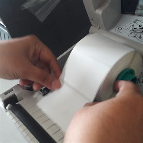 Cara Menyesuaikan Label Semicoated Toko Alat Kasir Barcode Scanner