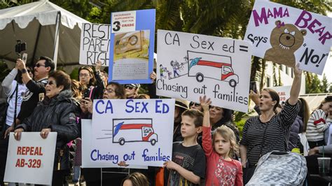 Families Rally Against Sex Education And LGBT Curriculum Sacramento Bee
