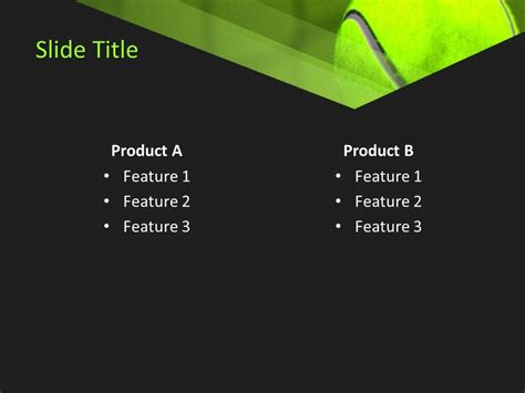 tennis template    powerpoint templates