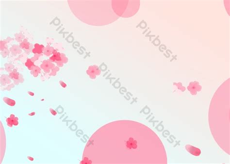 Sakura Pink Gradient Geometric Background | PSD Free Download - Pikbest