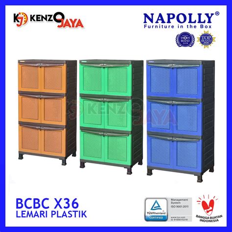 Jual Lemari Plastik Susun Napolly Bcbc X Shopee Indonesia