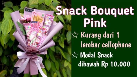 Cara Buat Bouquet Duit Simple Dalam Kotak Tutorial Buket Snack