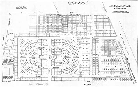 Mount Pleasant Cemetery Map – Map Of The World