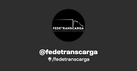 Fedetranscarga Twitter Instagram Facebook Linktree