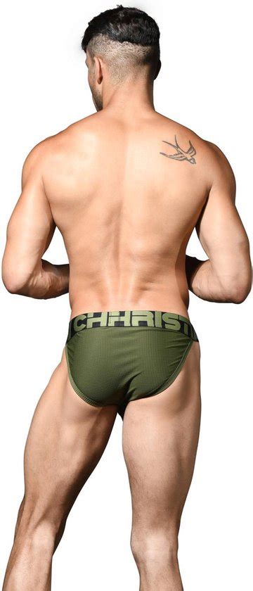 Andrew Christian Special Forces Capsule Brief W Almost Naked Olive Maat Xl Heren Bol