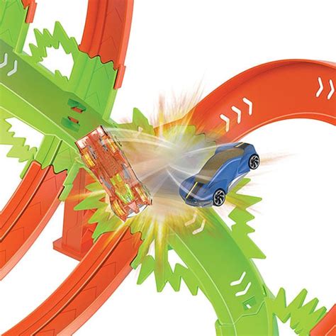 Circuit Looping Multi Crash Hot Wheels Mattel King Jouet Garages Et Circuits Mattel